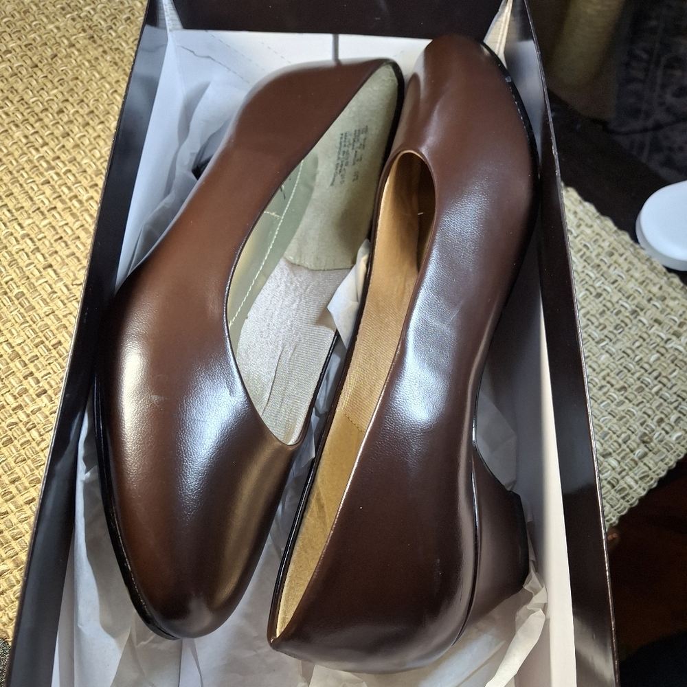 Soft Style Brown Women's Shoes By Hush Puppy 10W
